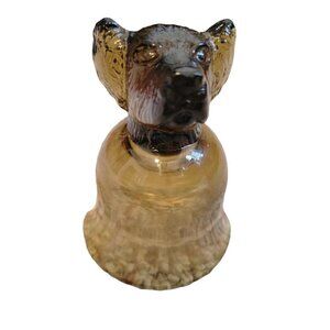 Avon Chesapeake Collection Dog Candle Holder/stand with Candle